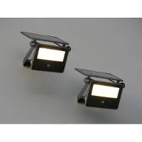 Meine Wunschleuchte 2er SET Solarstrahler außen mit Bewegungsmelder, Breite 14cm