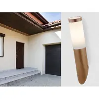 Meine Wunschleuchte LED Außenwandleuchte Terrassenbeleuchtung Outdoor Hausbeleuchtung Hauswand, 39cm