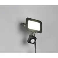 Meine Wunschleuchte LED Fluter zur Fassadenbeleuchtung, Strahler mit Bewegungsmelder, 20Watt Schwarz