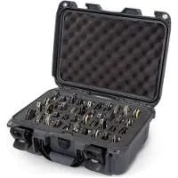Nanuk 915 Koffer mit Schaumstoffeinlage für 40 Messer, graphit