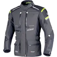 Büse Nova Damen Motorrad Textiljacke Farbe: Grau/Gelb, Grösse: 42