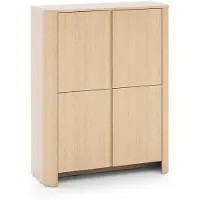 Stylmeble24 Sideboard BARI Eiche Vicenza – Modernes Wohnzimmer Sideboard 103 cm