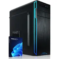 GREED Ultra V2 PC mit Intel Core i7 12700 - Computer für Büro - 4,9 GHZ - 16GB RAM/Arbeitsspeicher - 1TB SSD + 1 TB HDD - DVD+RW - WLAN - Win11 Pro