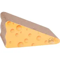 DOCHTMANN Kratzbaum für Katzen Karton Motiv Cheese