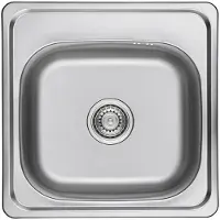 Loge 1 Becken Edelstahl Küchenspüle Einbauspüle Spüle Spülbecken Waschbecken