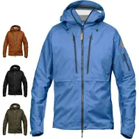 Fjall Raven Fjällräven Keb Eco-Shell Jacket W, Size:XS, Color:Black (550)
