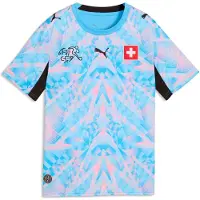Puma SFV Schweiz Replica Torwarttrikot Home WM 2026 Kids Blau F86 || Größe 164