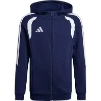 Adidas Kinder Kapuzenjacke Tiro 26 League FZ Hoodie KF3322 128 - Team Navy Blue2/White - 128