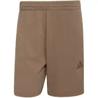 Adidas Shorts SPORTSWEAR "M AK SL", Herren, Gr. L, L-Gr, beige (khaki six, innenbeinlänge ca. 23 cm), Obermaterial: 100% Baumwolle, Hosen Shorts, Schwere Premium-Qualität, robuste Stoffstruktur
