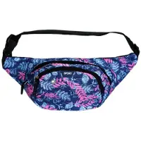 SUSINO Umhängetasche aus Polyester Gürteltasche mit 3 Fächern sicherer Reißverschluss Motiv 7