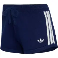 Adidas Originals Damen Short Knit Short KW2587 L - Dark Blue/White - L