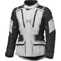 Held Hakuna Matata 3 wasserdichte Motorrad Textiljacke, hellgrau/schwarz, L