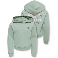 Kids Only "KOGCOOPER LIFE LOV E LS HOOD FR SWT", Baumwollmischung, regular fit