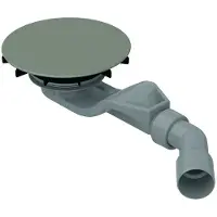 Bette BetteAir 30 Ablaufgarnitur, seitlich, Ablaufleistung 0,6 l/s, B524-416, Farbe: Stone matt