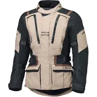 Held Hakuna Matata 3 wasserdichte Motorrad Textiljacke, schwarz/sand, 5XL