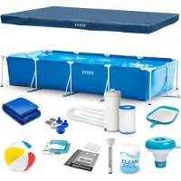 Intex Rahmen-Gartenpool 450 x 220 x 84 cm 15-in-1 28273