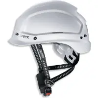 Uvex pheos alpine Schutzhelm mit Lüftung - für Höhenarbeiten u- rettung - Bergsteigerhelm weiß 52 cm - 61 cm - 9773050 - weiß