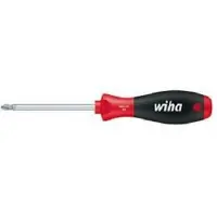 Wiha Schraubendreher SoftFinish Pozidriv mit Rundklinge auf SB-Karte - 39598