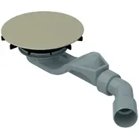 Bette BetteAir 30 Ablaufgarnitur, seitlich, Ablaufleistung 0,6 l/s, B524-003, Farbe: Bahamabeige