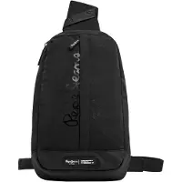 Pepe Jeans für Herren. PM0300029 Gürteltasche Helmer schwarz (OSFA), Lässig, Polyester