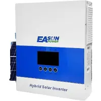 OEM Hybrid-Solarwechselrichter, 6500W Nennleistung, 120A Ladestrom, 9000W maximale PV-Array-Leistung, Dualausgangstyp,