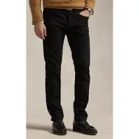 Ralph Lauren für Herren. 710956083001 Jeans Sullivan Slim Fit elastisch schwarz (28/32), Lässig, Baumwolle