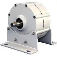 OEM Windkraftgenerator, getriebeloses Design, Niedrigdrehzahlbetrieb, 3000W mit Basis, 48V