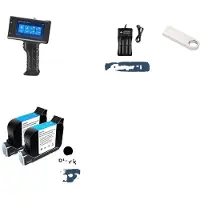 OEM Handheld Tintenstrahldrucker, schnelltrocknende Tinte, Dual-Voltage-Betrieb, Drucker mit 2 Schwarz