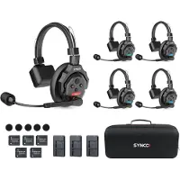 OEM Drahtlose Intercom-Kopfhörer, Vollduplexkommunikation, Langstreckenübertragung, XTALK X5