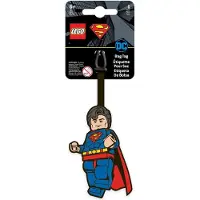 LEGO DC Super Heroes Namensschild für Gepäck - Superman