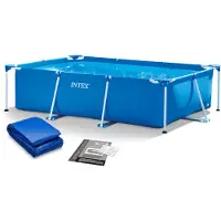 Intex Rahmen-Gartenpool 300 x 200 x 75 cm 2 in 1 28272