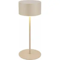 Briloner LED Akku-Tischleuchte Kira Ø 8 x 19 cm warmweiß beige dimmbar GFM74e808a5b
