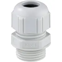 Spelsberg 24742101 Kabelverschraubung, M20, lichtgrau, Schutzart IP68/IP69, halogenfrei KVR M20-GDB - 40 Stück