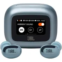 JBL wireless In-Ear-Kopfhörer "LIVE BUDS 3", blau, B:10cm H:6cm T:19cm, Kopfhörer, True Adaptive Noise Cancelling, IP55, Personi-Fi 3.0, wireless In-Ear-Kopfhörer