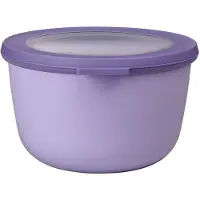 Mepal Sale - Multischüssel Cirqula - Mikrowellengeschirr - Multikom rund 1000 ml - Vivid lilac - Meal prep box - Frischhaltedosen mit Deckel