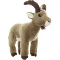 Uni Toys Kamzík kuscheliges Plüschtier aus weichem Plüsch, 28 cm groß, für Kinder ab 0 Monaten