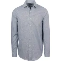 Steppin' Out Hemd Flanel Pepita Blau