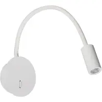 Prezent LED Wandleuchte NOIR 3000K 3W Metall weiss