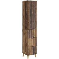 Syfax Schrankset 2 stk. Altholz Holzwerkstoff