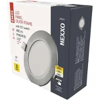 Emos LED Panel 7 W, runde 480 lm Einbauleuchte, Deckenleuchte, extra flach, 3 einstellbare Lichtfarben, inkl. LED-Treiber, ZD1223