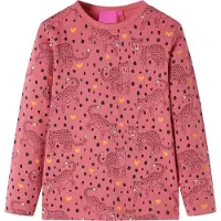 Kamome VidaXL Kinderpyjama mit langen Ärmeln 92 Altrosa