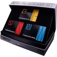 Fanattik Keycard-set Limited Metal Gear Solid Edition Replik