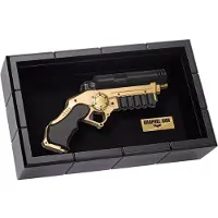 Noble Collection Der Dunkle Ritter Batman Replik-greifpistole 1/1 Golden Golden One Size