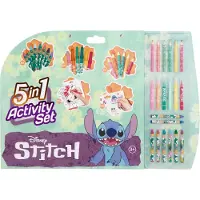 Stitch Coloring & Activity Set Stifte Kinder One Size