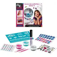 Lexibook Glitzer-Tattoo und Nail Art Set