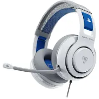 Turtle Beach Atlas 200 Wired Gaming Headset für PS5 and PS4 - offiziell lizenziert für PlayStation,Weiß, Kabelgebunden, 20 - 20000 Hz, Gaming, 280 g, Kopfhörer, Weiß
