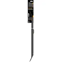 Fiskars X-series Teleskop-Kehrschaufel mit Schaber 1078493