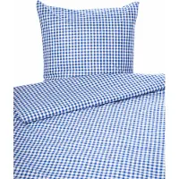 Sonstiges Landhaus Bettwäsche 10 mm blau-weiß Reißverschluss, Maße:155 x 200 cm + 80 x 80, Herstellernummer:Züchen blau RV