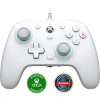 GameSir G7 SE kabelgebundener Gaming-Controller für Xbox Series X|S, Xbox One, Windows 10/11, PC-Controller, Gamepad mit Hall-Effekt-Sticks und 3,5-mm-Audioanschluss (weiß)