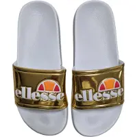 Ellesse Damen Badeschlappen Gisele Weiß/Gold Größe 38